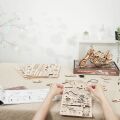 RoboTime Mechanisches 3D-Puzzle aus Holz Cruiser-Motorrad